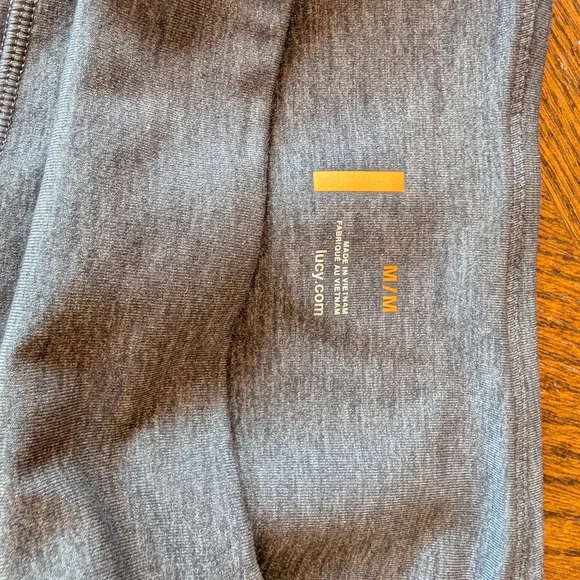 Gray Athletic Leggings - Picture 4 of 4